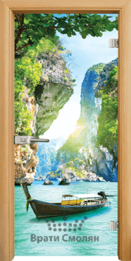 Стъклена интериорна врата Print G 13-15 Thailand