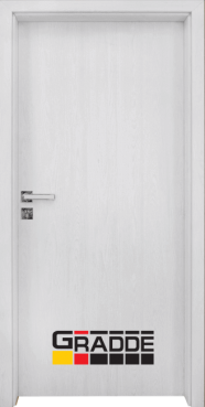 Интериорна HDF врата, модел Gradde Simpel, Сибирска Лиственица